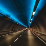 timelapse photography of cars in tunnel