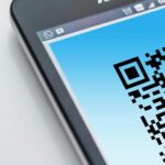 qr code on screengrab